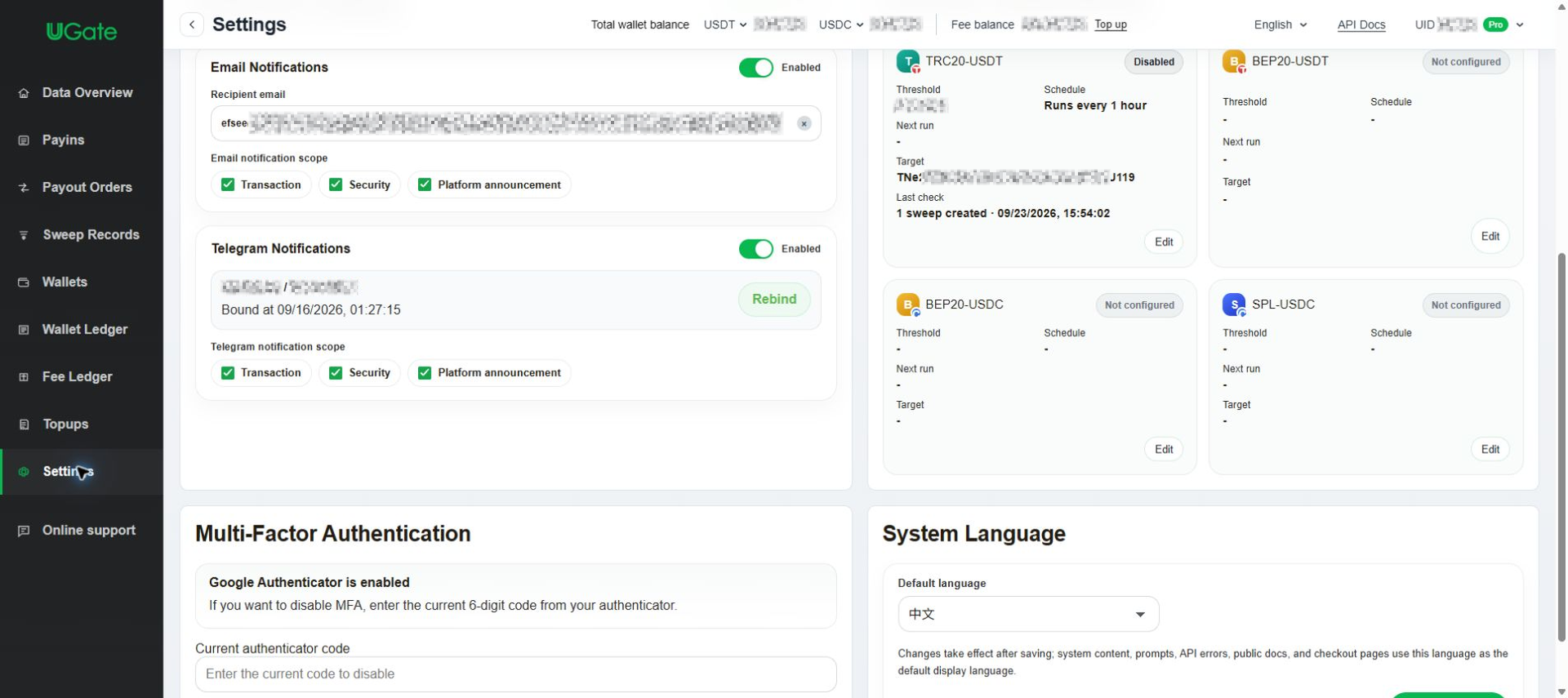 Account security and multi-factor authentication, Step 1