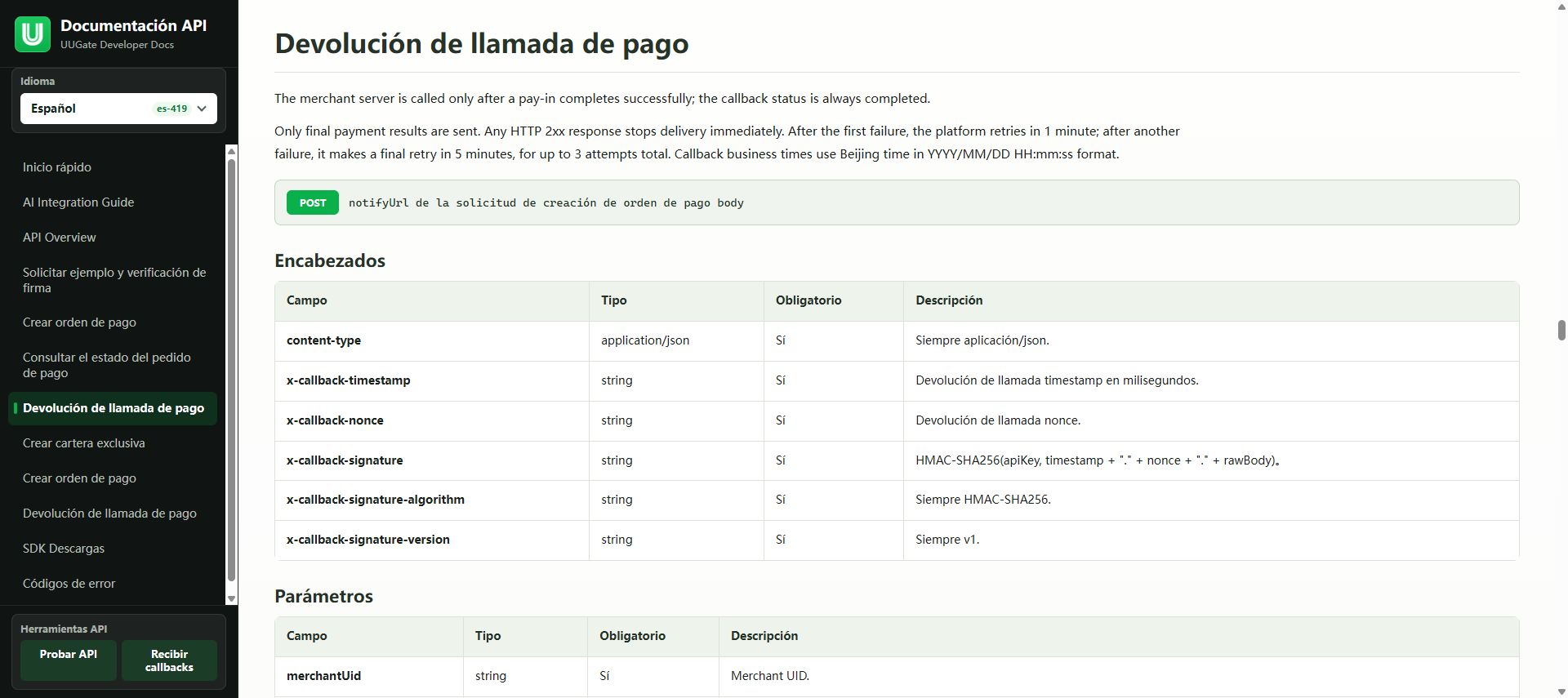 Wallet exclusiva para depósitos — recomendada, Paso 10